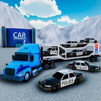 Offroad Police Car Transporter