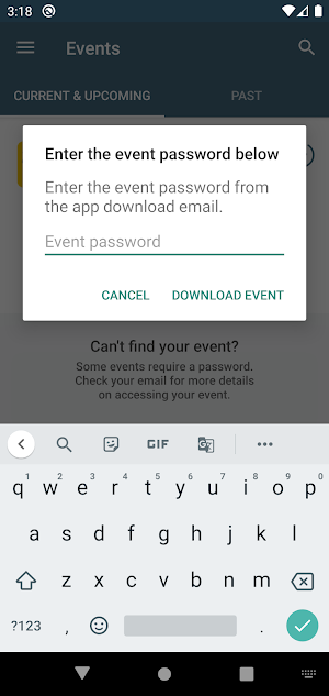 Caterpillar Events Screenshot 2