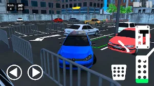 Real Car Parking 3D Downtown Screenshot 1