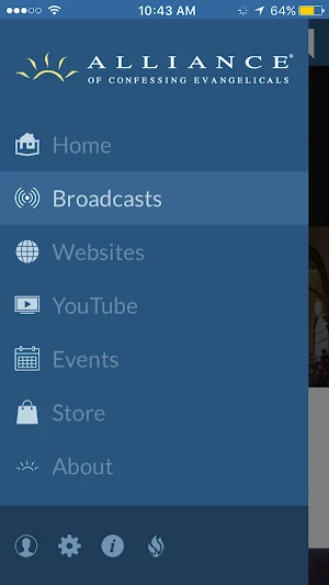 Alliance of Confessing Evangelicals Screenshot 3