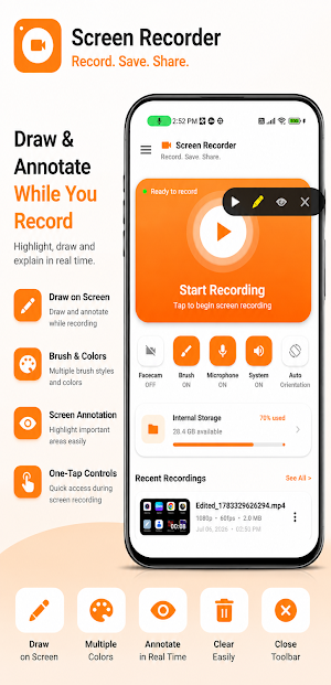 Screen Recorder Screenshot 0