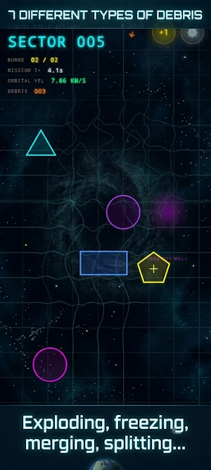 Orbital Decay - space physics Screenshot 3