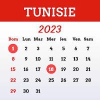 Tunisie Calendrier 2023