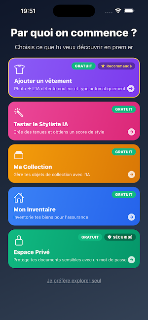 My Inventory & AI Stylist Screenshot 0