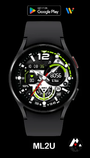 ML2U 167 Watch Face Screenshot 2
