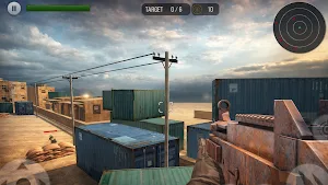 FPS Gun Combat: Desert Ops Screenshot 1