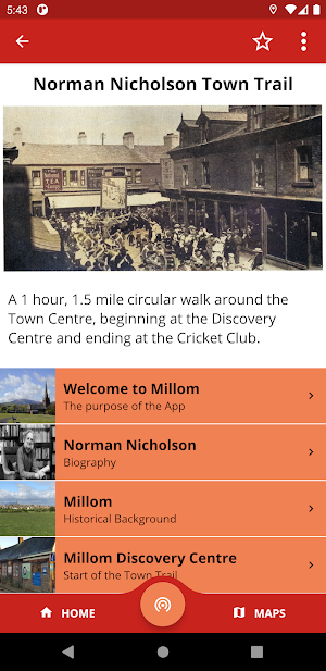 Norman Nicholson’s Millom Screenshot 1