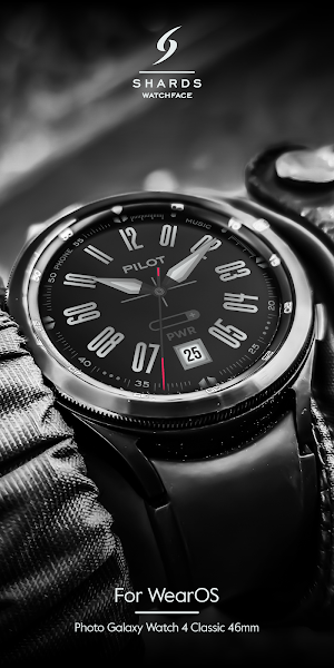SH006 Watch Face, WearOS watch Screenshot 1