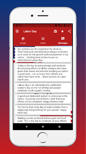 Labor Day Wishes Screenshot 3