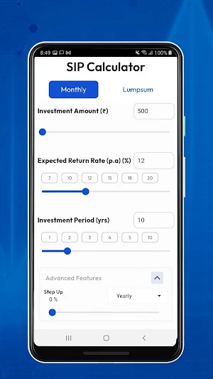 SIP Calculator Screenshot 1