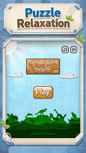 Folded Shape Puzzle Screenshot 2