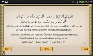 Peygamber Efendimiz (SAV)'den Dualar Screenshot 3