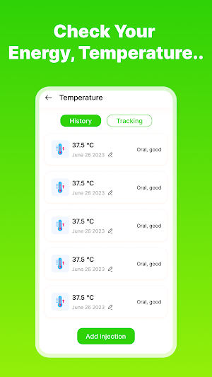 Health Tracker: Blood Surgar Screenshot 1