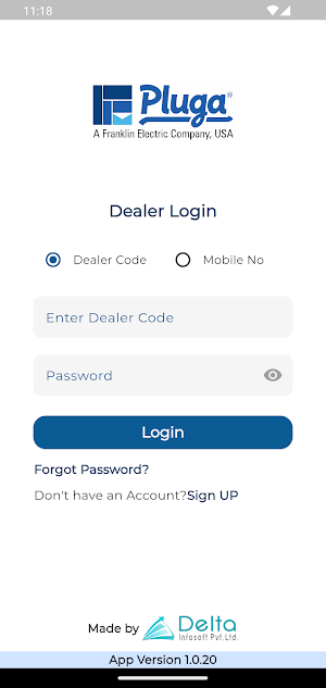 Pluga Warranty Screenshot 1