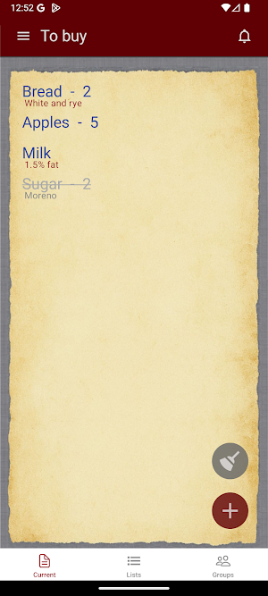 Rann Lists Screenshot 0