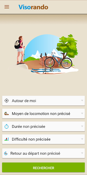 Visorando GPS randonnée Screenshot 0