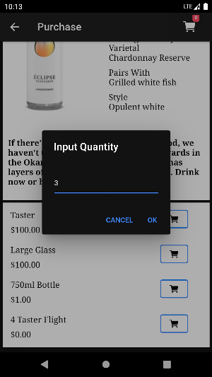 My Wine List Screenshot 1