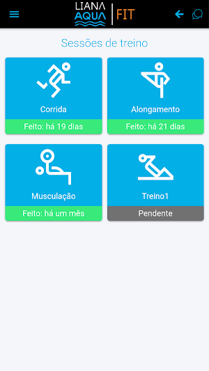 LIANA AQUA FIT Screenshot 2