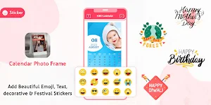 Calendar Photo Frames Editor Screenshot 2