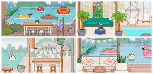 Toca Boca Pool Ideas Screenshot 3
