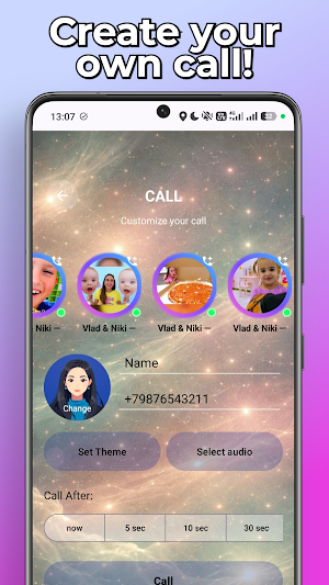 Vlad & Niki Fake Call & Chat Screenshot 3