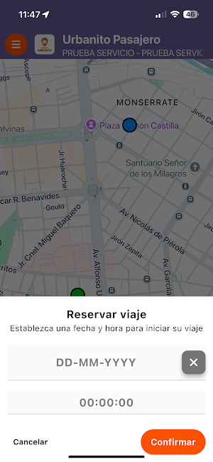 Urbanito Pasajero Screenshot 1