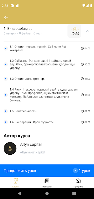 Altyncapital Screenshot 2