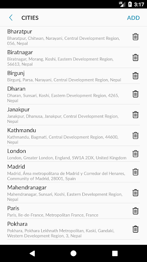 Nepal weather Screenshot 3