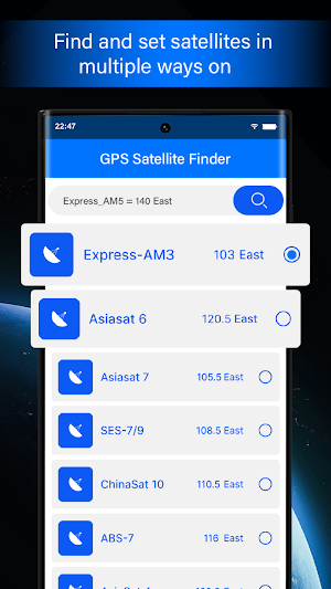 Satellite Finder Screenshot 3