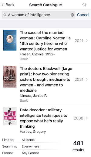 Masterton District Library Screenshot 2