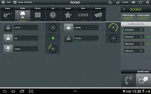 iNELS Home Control Tablet Screenshot 1