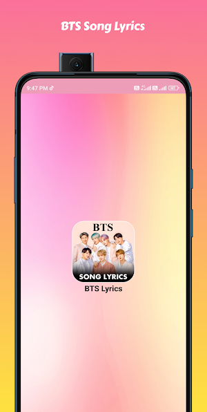 BTS Lyrics 2023 Screenshot 0