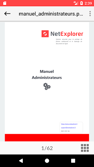 NetExplorer App Screenshot 1