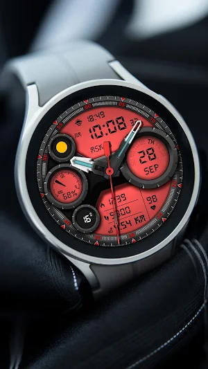 Hybrid WRUM URX86 Watch face Screenshot 3