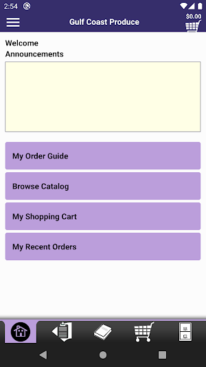 Gulf Coast Produce Checkout Screenshot 0