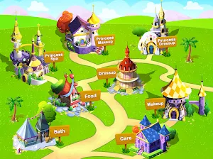 Girl Games: Unicorn & Princess Screenshot 1