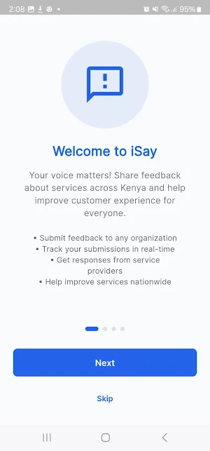 iSay - Feedback Analytics Screenshot 0