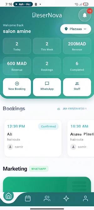 ReserNova - Booking & CRM Screenshot 0