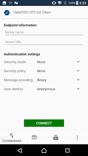 Softing OPC UA Client Screenshot 1