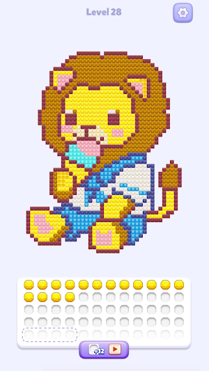 Amaze Jewel : Pixel Art Puzzle Screenshot 2