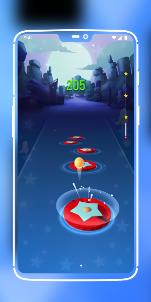 Tiles Hop: Scary cartoon cat Screenshot 1