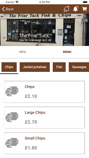 Friar Tuck Fish and Chips Screenshot 2