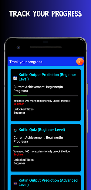 Kotlin Programming Quiz Screenshot 2