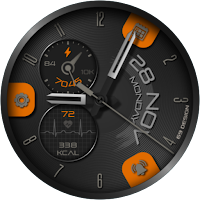 [69D] Brave - analog watchface