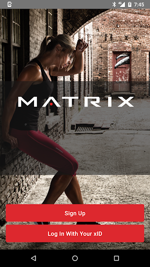 Matrix Workout Tracking Screenshot 3