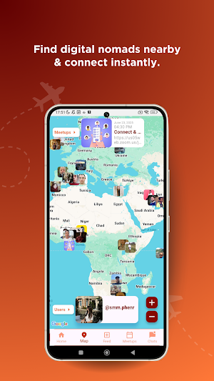 Nomad Club - Global Community Screenshot 1