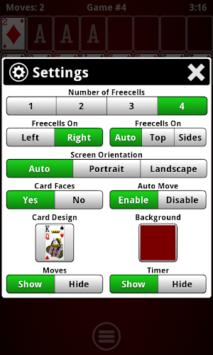FreeCell Pro Screenshot 3