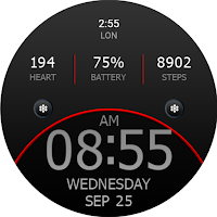 Key WF41 Digital Watch Face