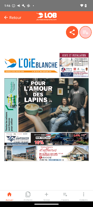 L'Oie Blanche Screenshot 2