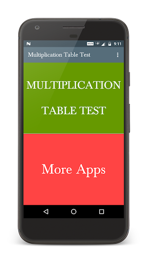 Multiplication Table Test (Quiz) Screenshot 0